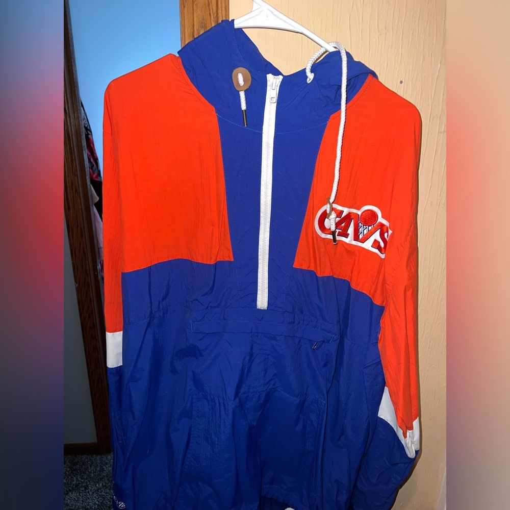 Vintage Cavs windbreaker